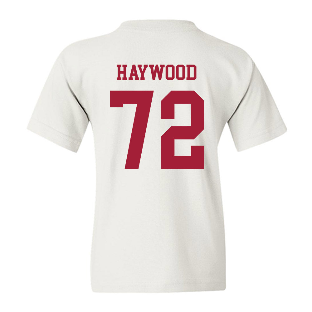 Alabama - NCAA Football : Ty Haywood - Vintage Shersey Youth T-Shirt-1