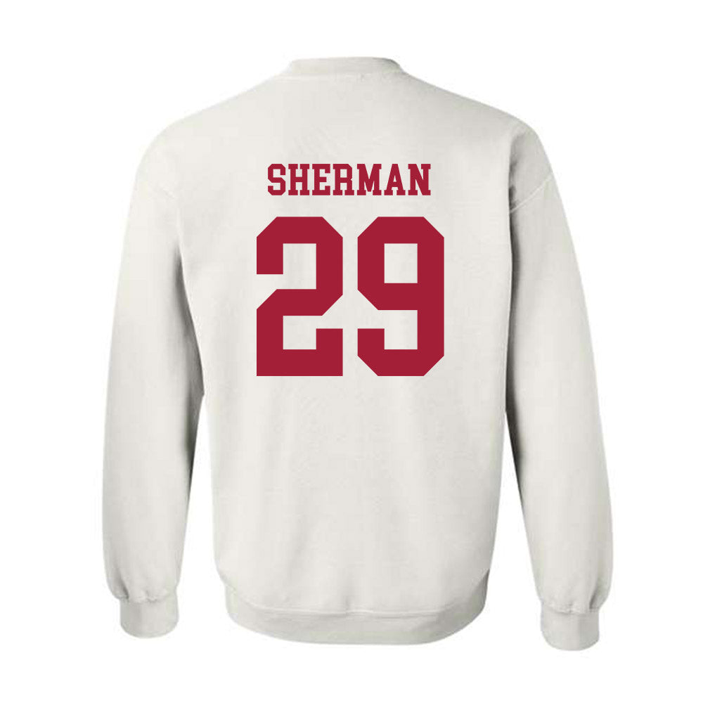 Alabama - NCAA Football : Nick Sherman - Vintage Shersey Crewneck Sweatshirt-1