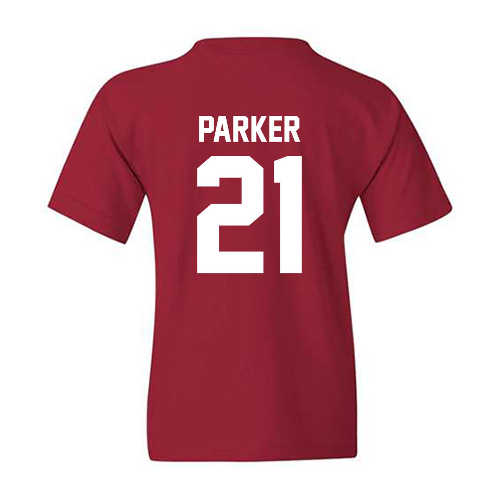 Arkansas - NCAA Football : Jasper Parker - Sports Shersey Youth T-Shirt-1