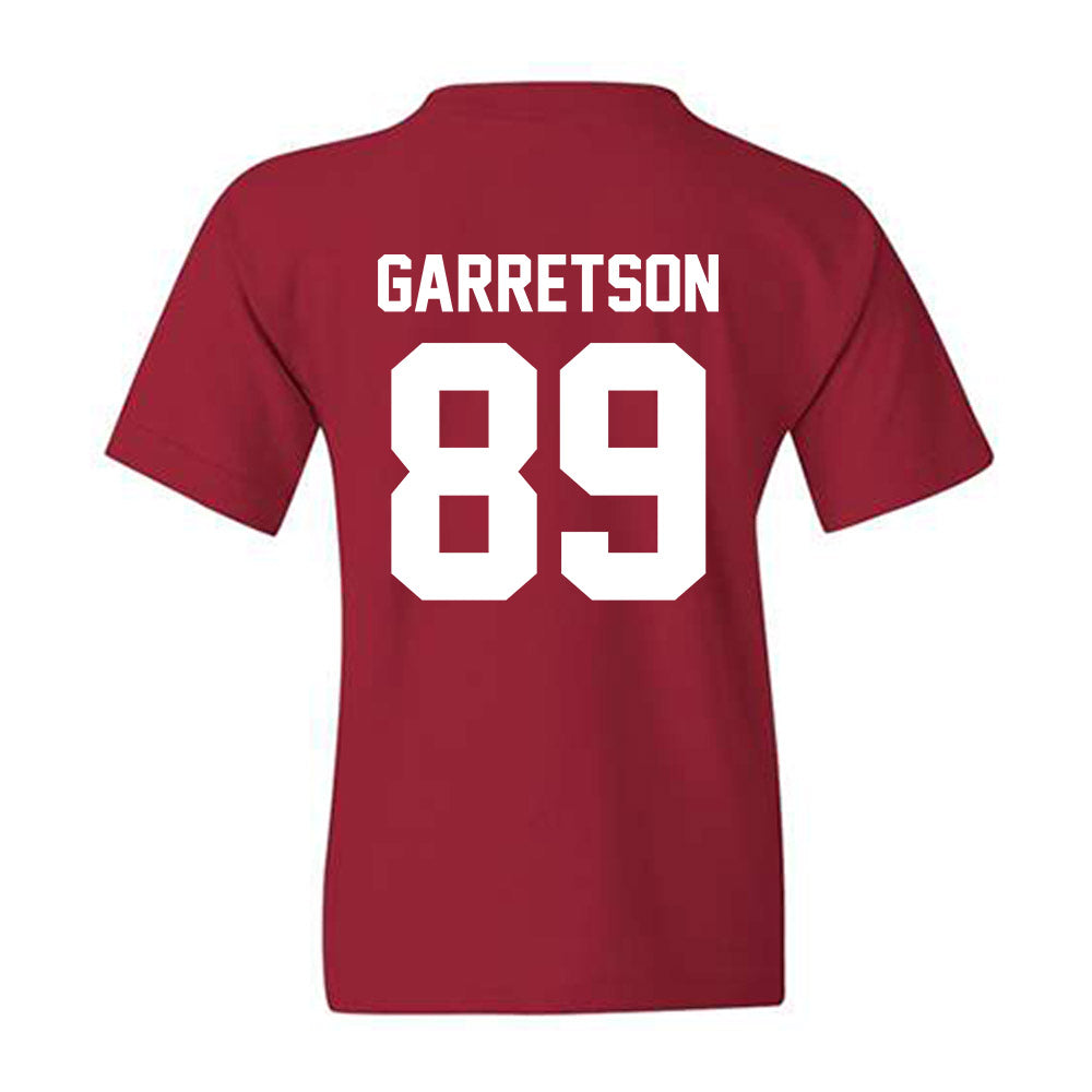 Arkansas - NCAA Football : Gavin Garretson - Sports Shersey Youth T-Shirt-1