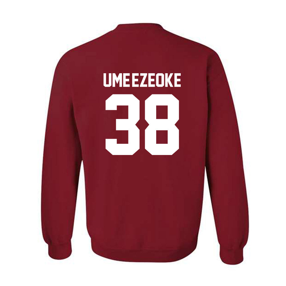 Arkansas - NCAA Football : Bradley Ume-Ezeoke - Sports Shersey Crewneck Sweatshirt-1