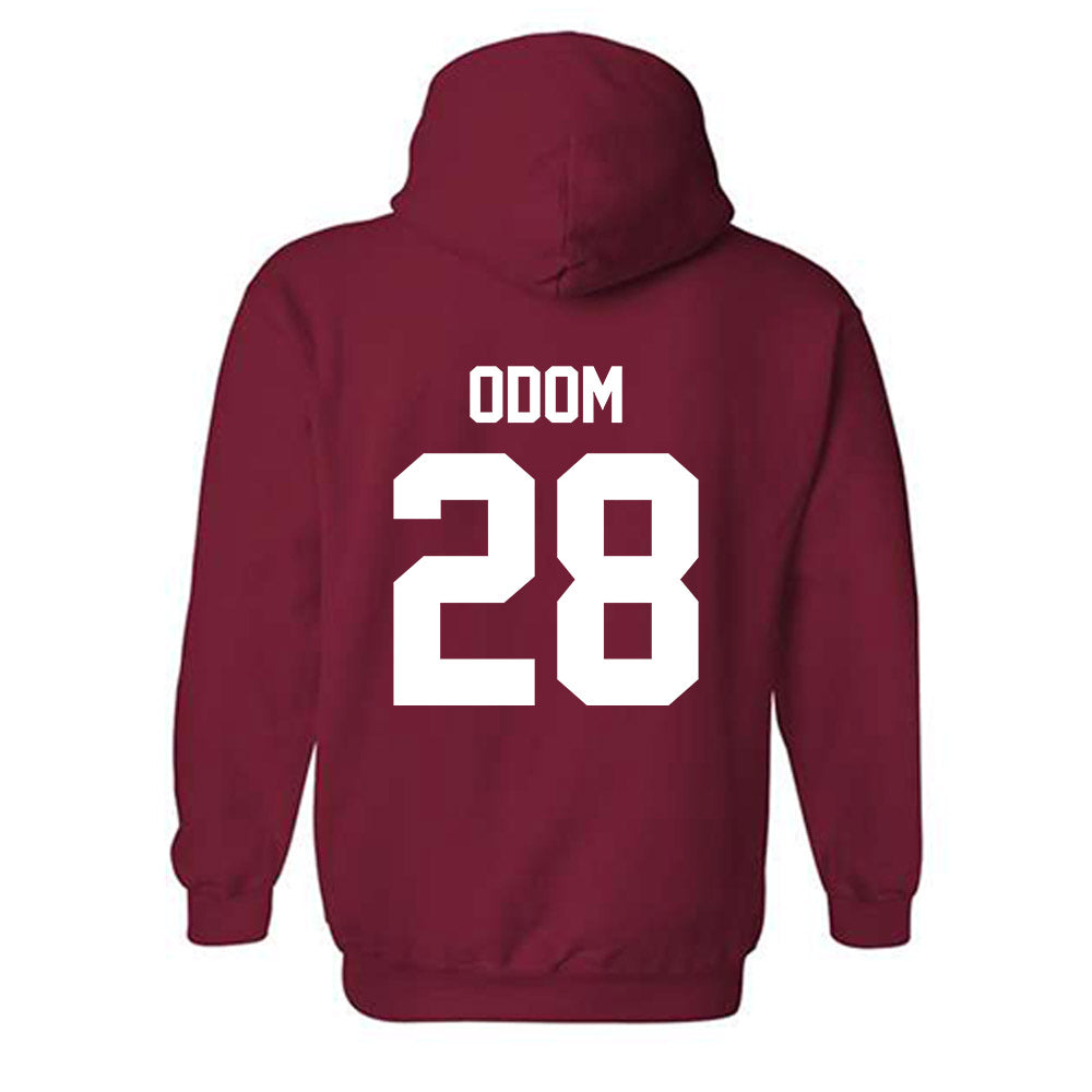 Arkansas - NCAA Football : Trajen Odom - Sports Shersey Hooded Sweatshirt-1