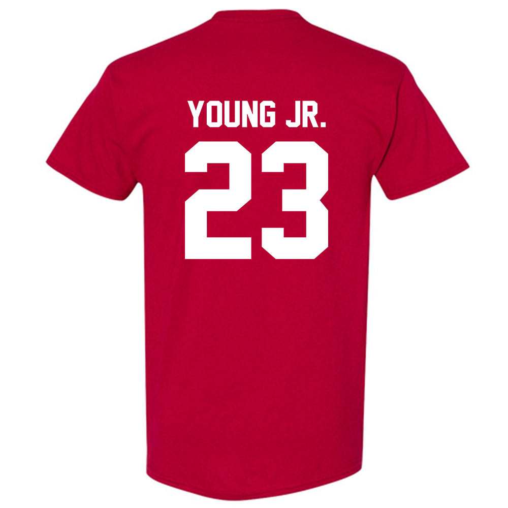 Arkansas - NCAA Football : Kevin Young Jr. - Sports Shersey T-Shirt-1