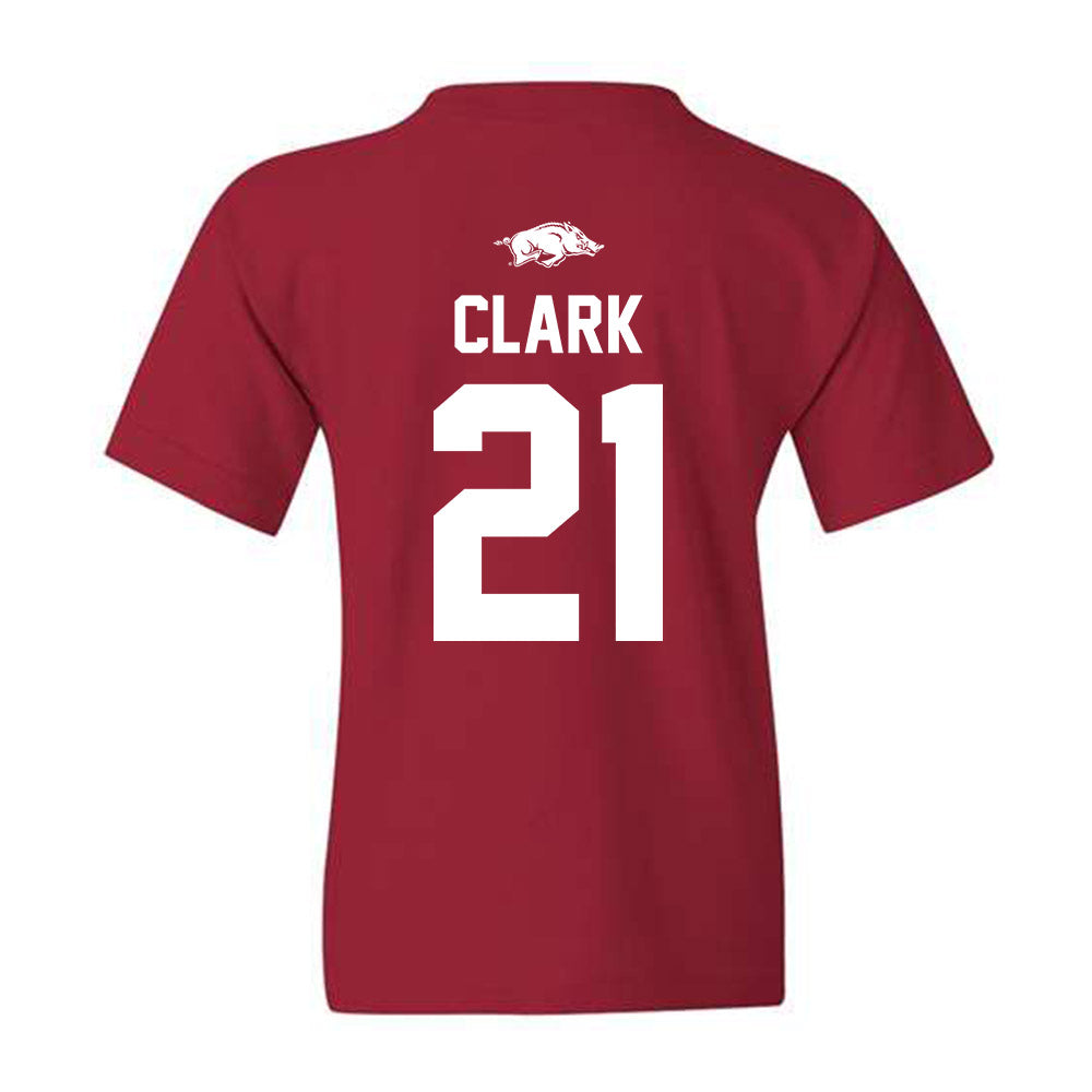 Arkansas - NCAA Baseball : Brenton Clark - Classic Shersey Youth T-Shirt