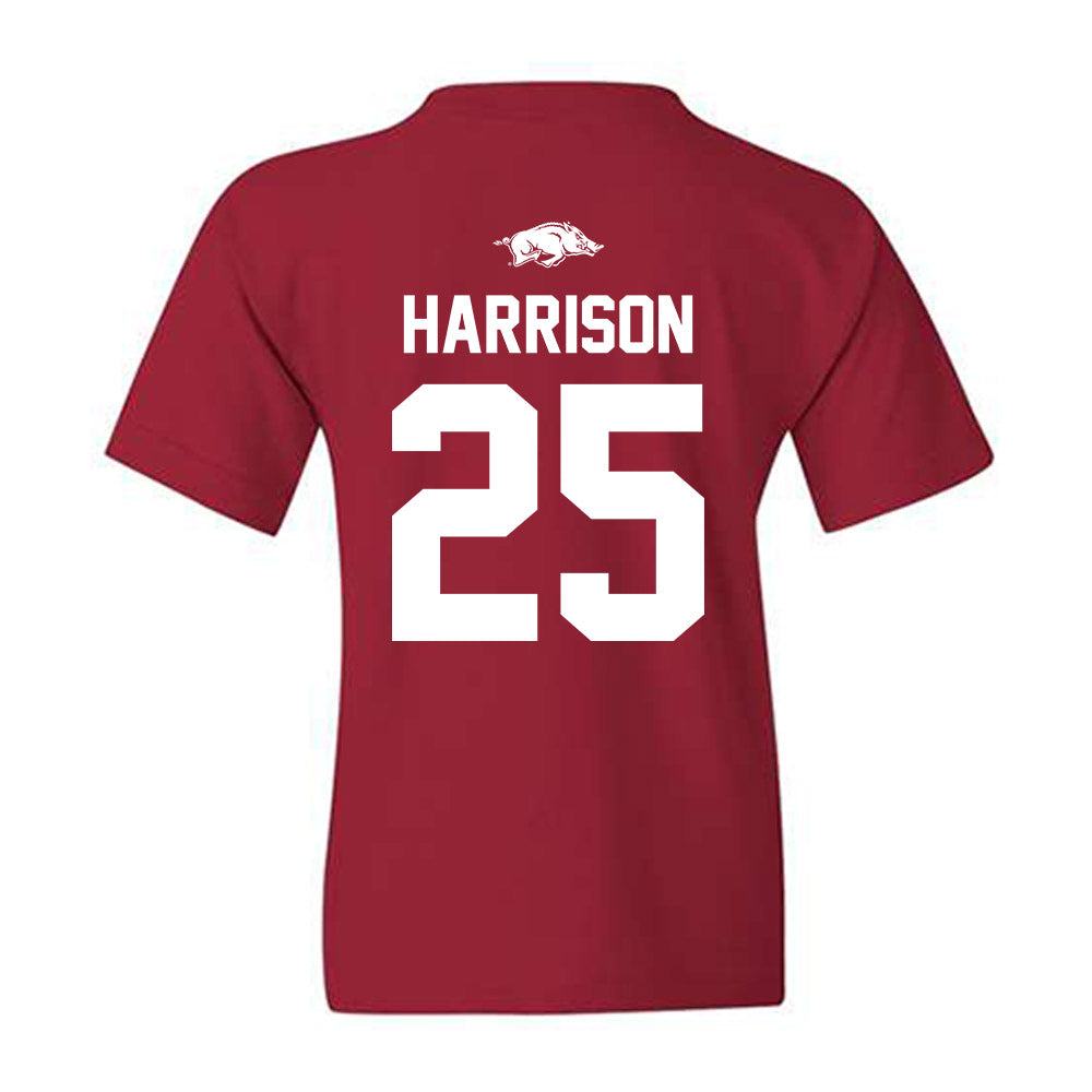 Arkansas - NCAA Softball : Cameryn Harrison - Classic Shersey Youth T-Shirt-1