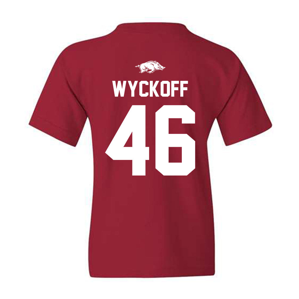 Arkansas - NCAA Softball : Kailey Wyckoff - Classic Shersey Youth T-Shirt