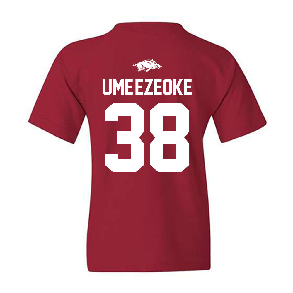 Arkansas - NCAA Football : Bradley Ume-Ezeoke - Classic Shersey Youth T-Shirt-1
