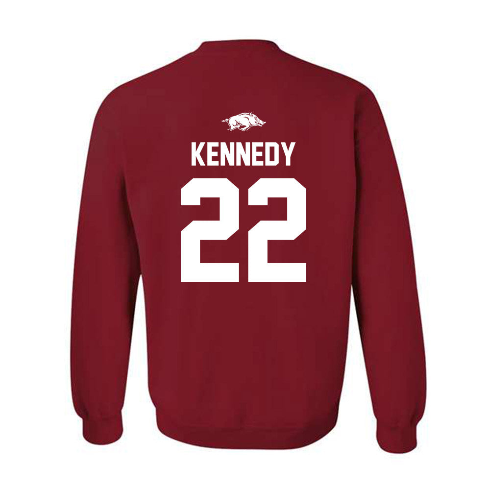 Arkansas - NCAA Softball : Dakota Kennedy - Classic Shersey Crewneck Sweatshirt-1