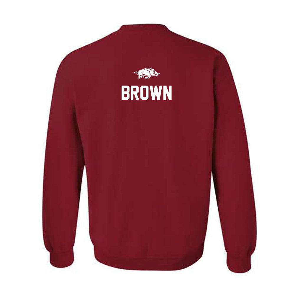 Arkansas - NCAA Women's Gymnastics : Simone Brown - Classic Shersey Crewneck Sweatshirt-1