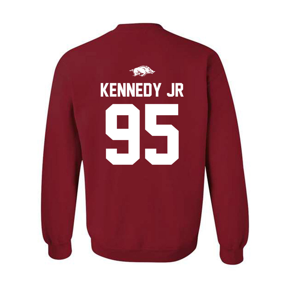 Arkansas - NCAA Football : Anthony Kennedy jr - Classic Shersey Crewneck Sweatshirt-1