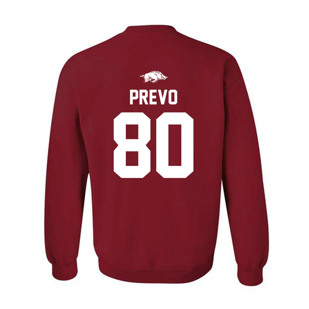 Arkansas - NCAA Football : Dequane Prevo - Classic Shersey Crewneck Sweatshirt-1