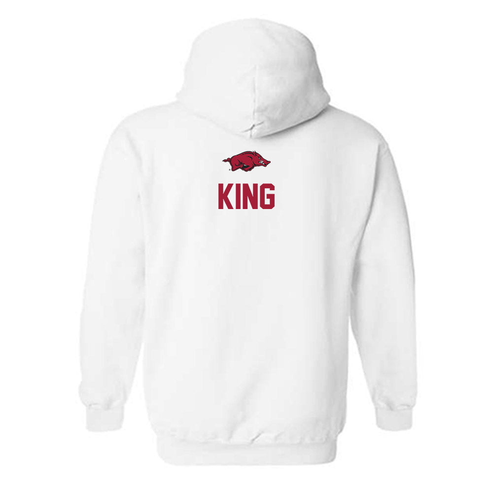 Arkansas - NCAA Women's Gymnastics : Avery King - Classic Shersey Hooded Sweatshirt-1