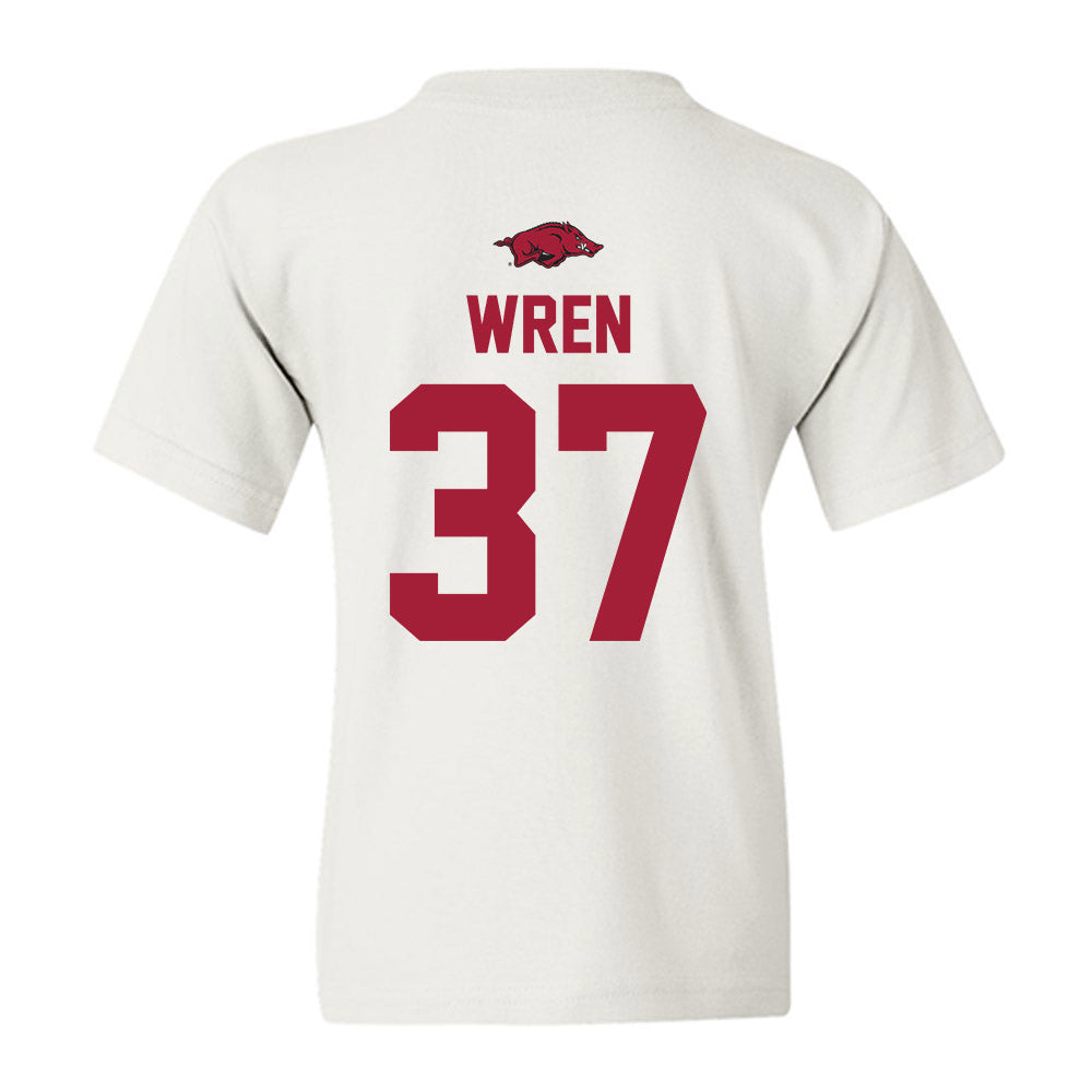 Arkansas - NCAA Baseball : Grant Wren - Classic Shersey Youth T-Shirt-1
