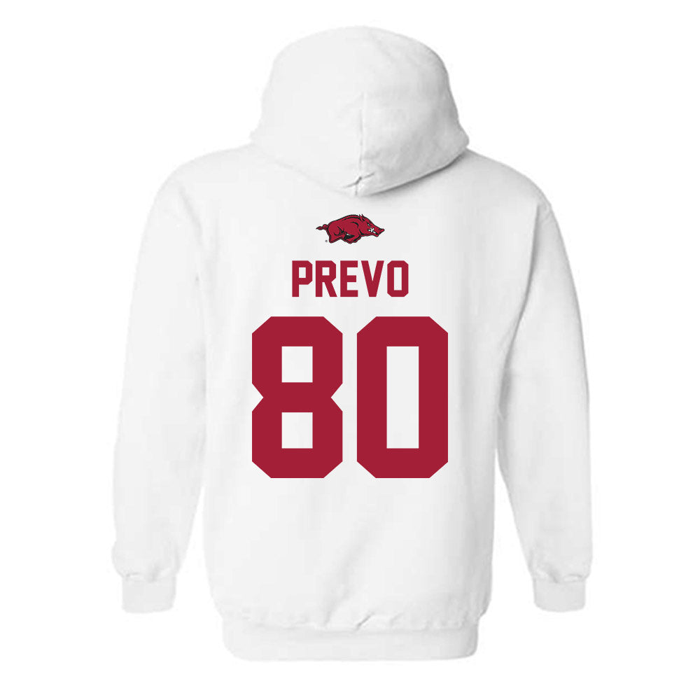 Arkansas - NCAA Football : Dequane Prevo - Classic Shersey Hooded Sweatshirt-1