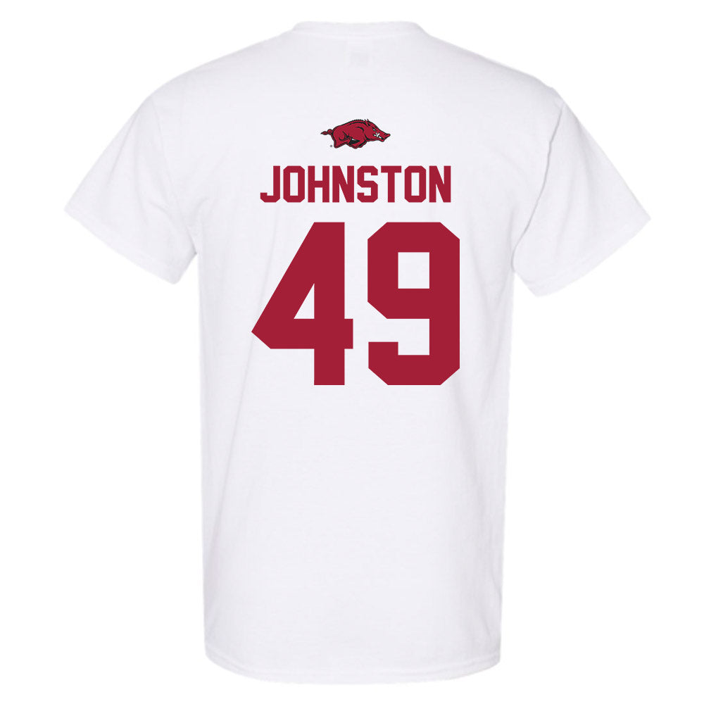 Arkansas - NCAA Football : Adam Johnston - Classic Shersey T-Shirt-1
