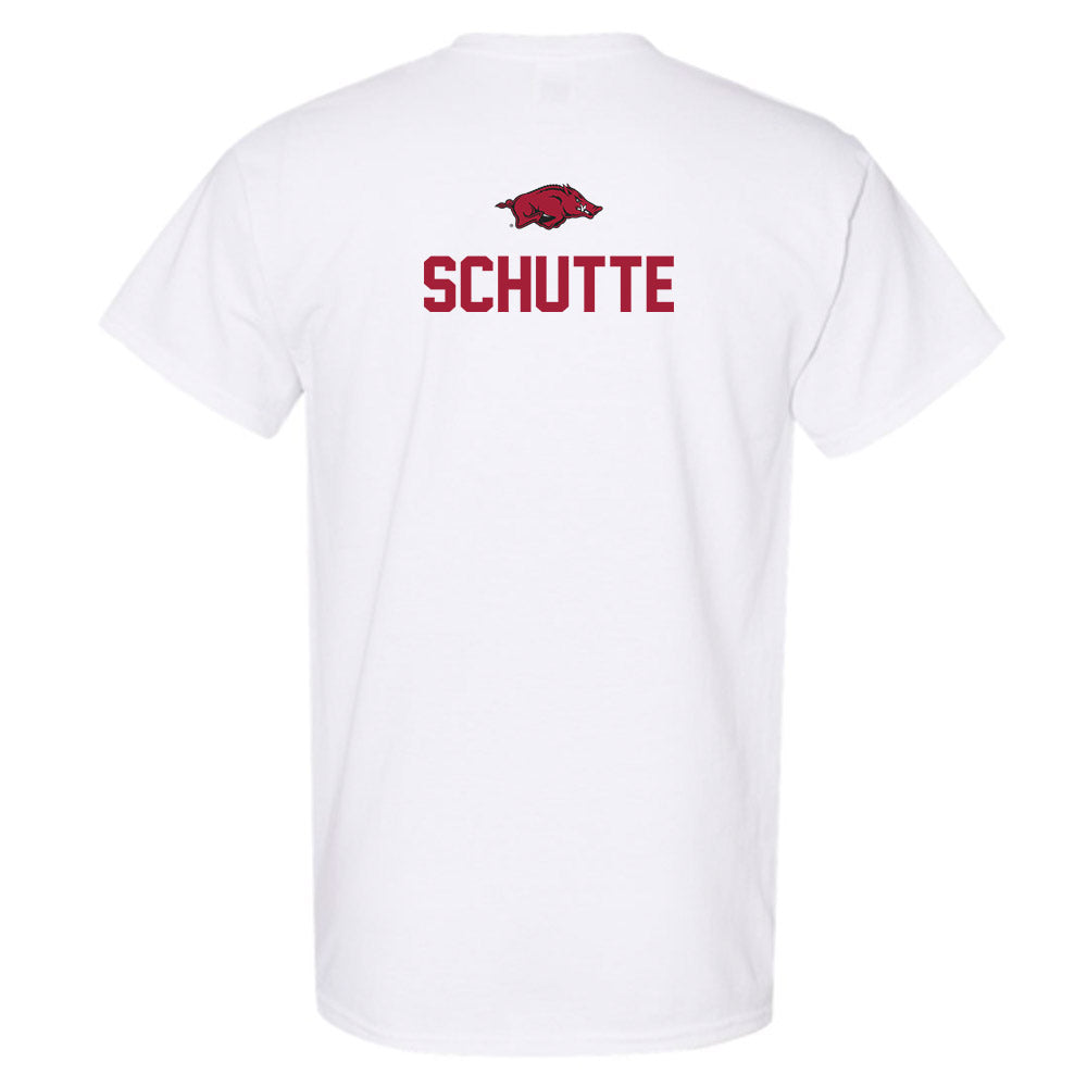 Arkansas - NCAA Women's Golf : Abbey Schutte - Classic Shersey T-Shirt-1
