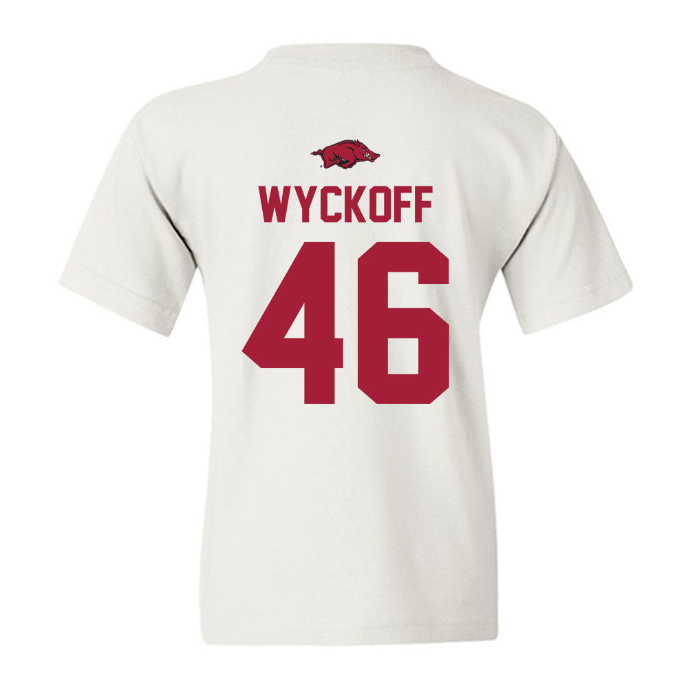 Arkansas - NCAA Softball : Kailey Wyckoff - Classic Shersey Youth T-Shirt-1