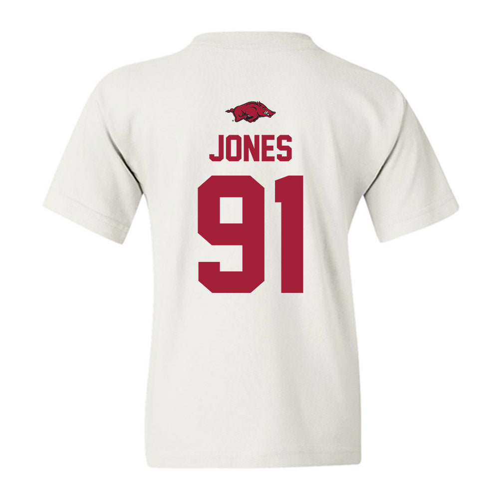 Arkansas - NCAA Football : Carlon Jones - Classic Shersey Youth T-Shirt-1