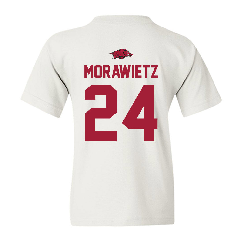 Arkansas - NCAA Women's Soccer : Kayla Morawietz - Classic Shersey Youth T-Shirt-1