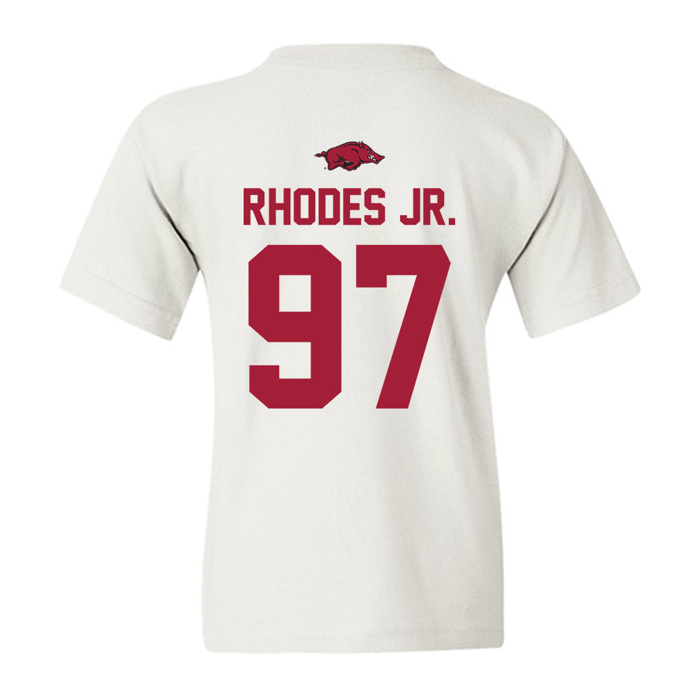 Arkansas - NCAA Football : Quincy Rhodes Jr. - Classic Shersey Youth T-Shirt-1