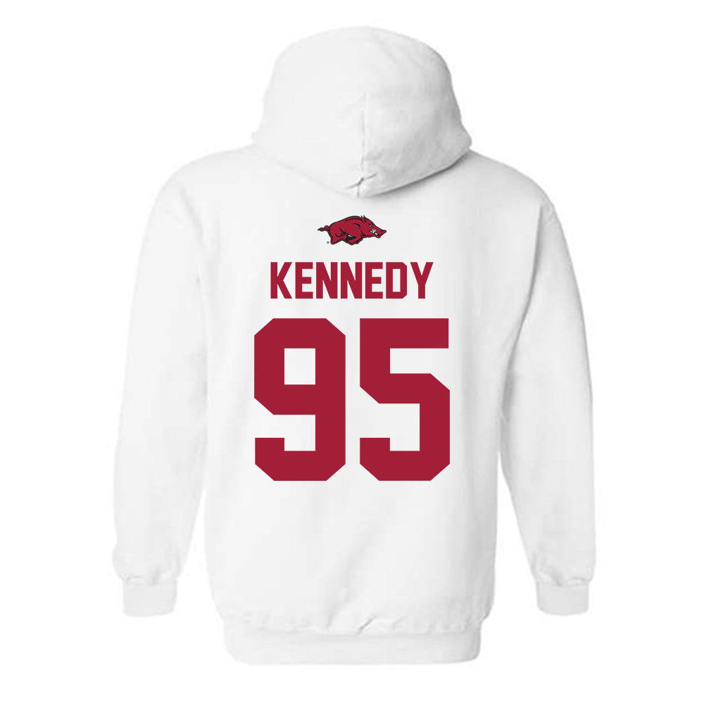 Arkansas - NCAA Football : Anthony Kennedy - Classic Shersey Hooded Sweatshirt-1
