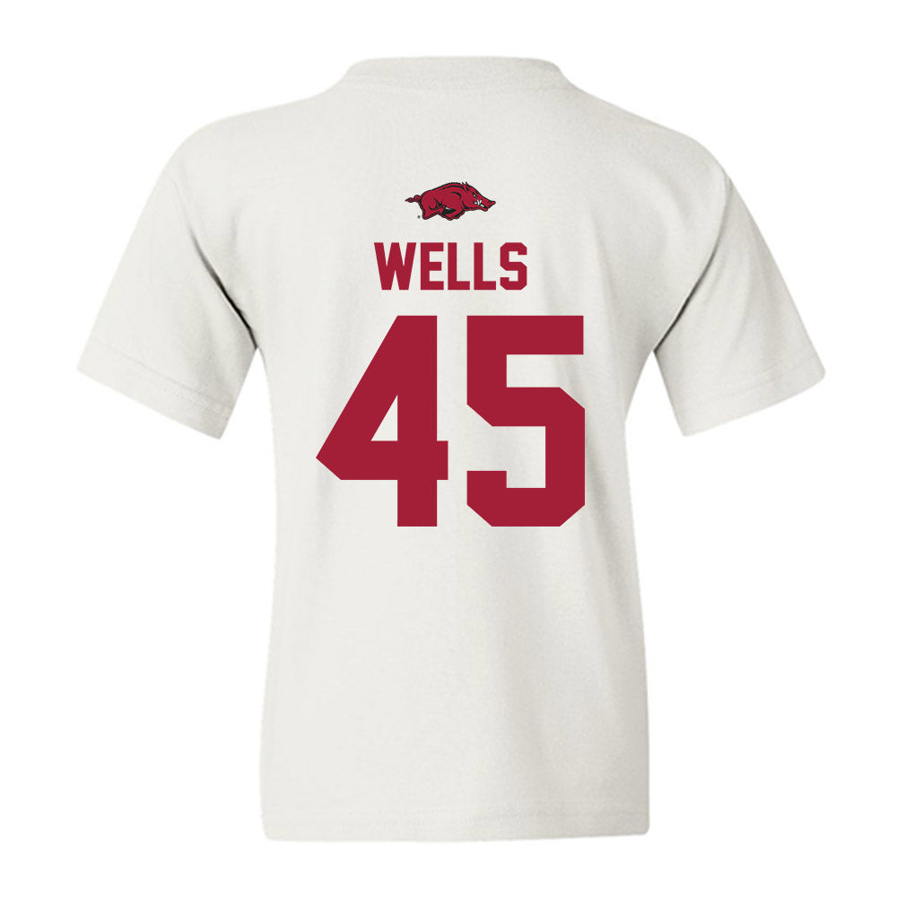 Arkansas - NCAA Softball : Jayden Wells - Classic Shersey Youth T-Shirt-1