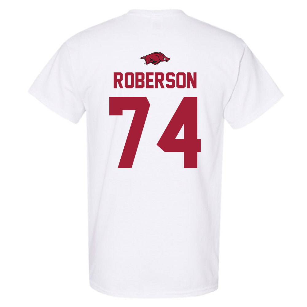 Arkansas - NCAA Football : Terence Roberson - Classic Shersey T-Shirt-1