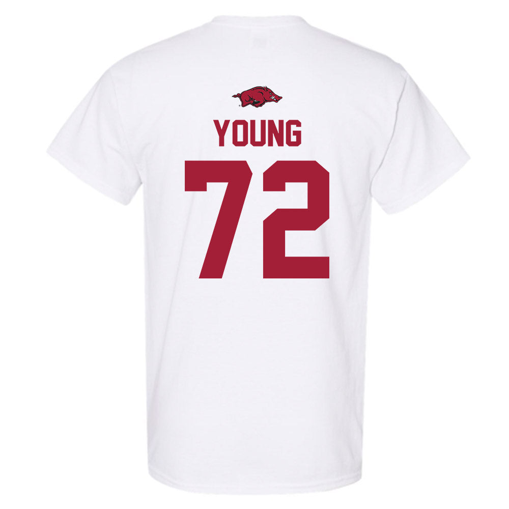 Arkansas - NCAA Football : Tucker Young - Classic Shersey T-Shirt-1