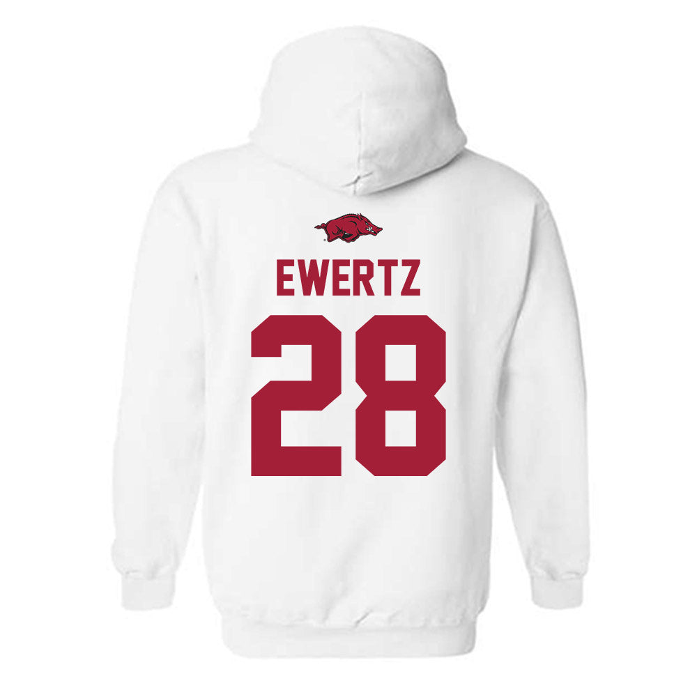 Arkansas - NCAA Women's Soccer : Kyndal Ewertz - Classic Shersey Hooded Sweatshirt-1