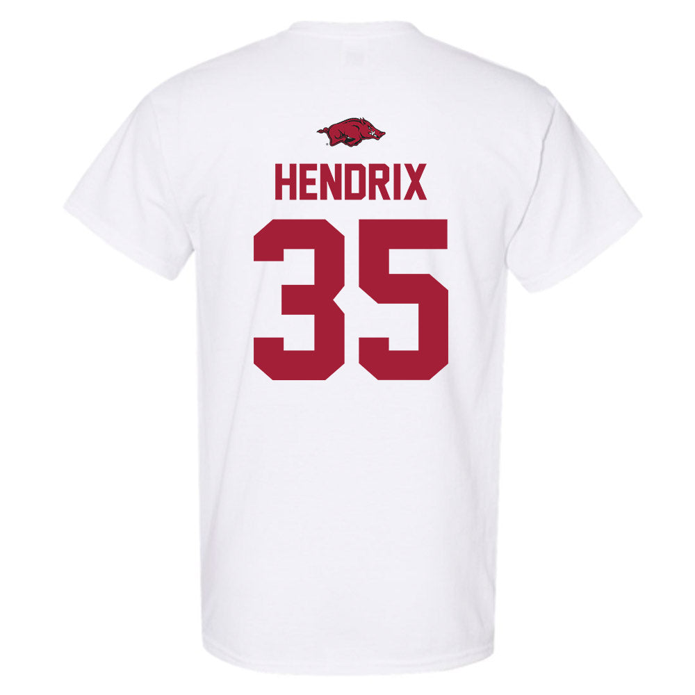 Arkansas - NCAA Football : Hutson Hendrix - Classic Shersey T-Shirt-1