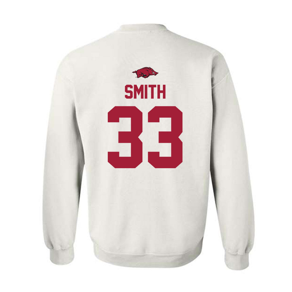 Arkansas - NCAA Football : Jakore Smith - Classic Shersey Crewneck Sweatshirt-1