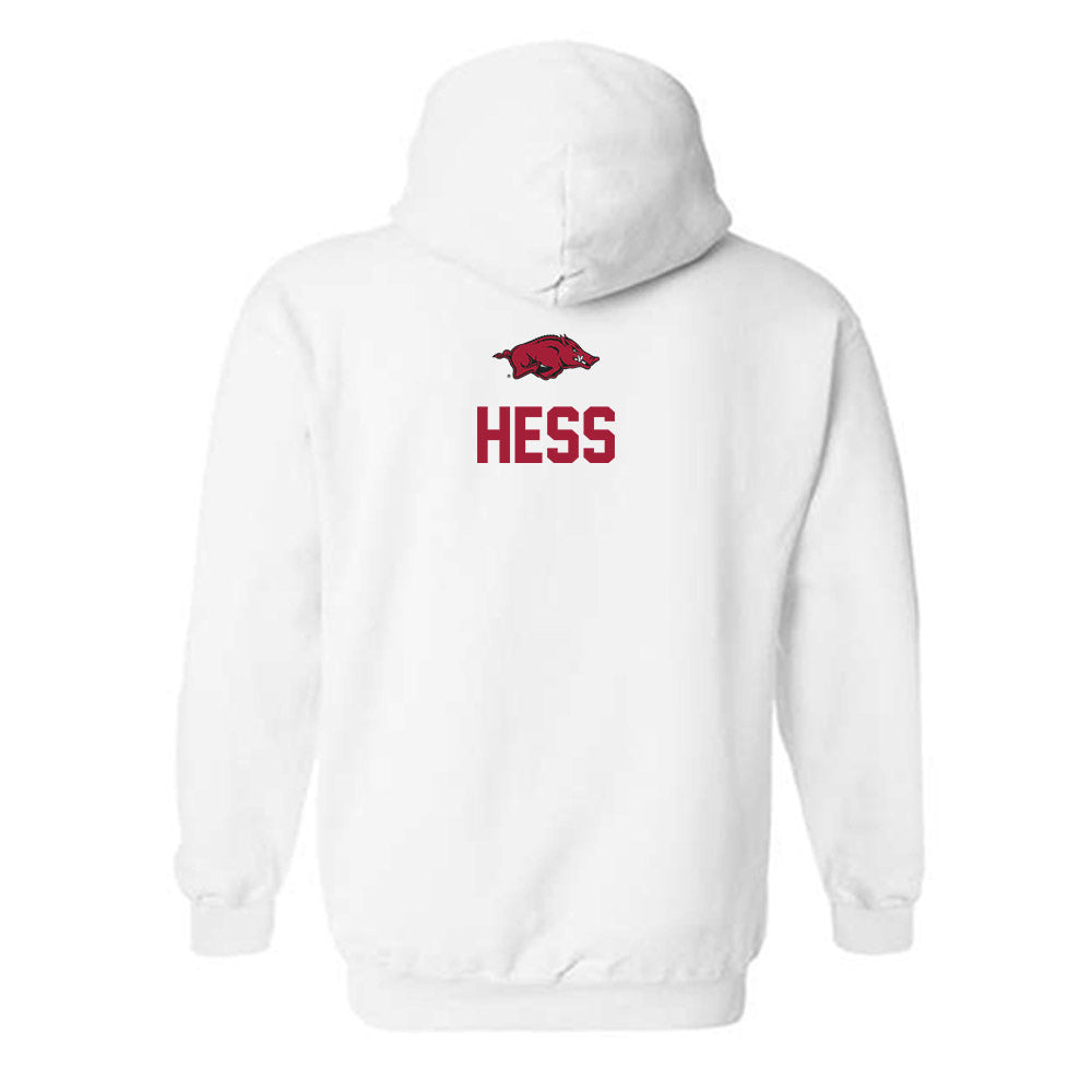 Arkansas - NCAA Women's Gymnastics : Tori Hess - Classic Shersey Hooded Sweatshirt-1