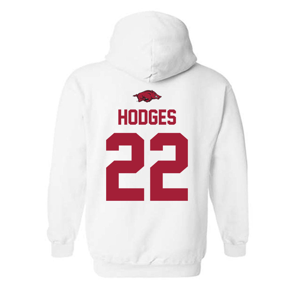 Arkansas - NCAA Football : Tj HODGES - Classic Shersey Hooded Sweatshirt-1