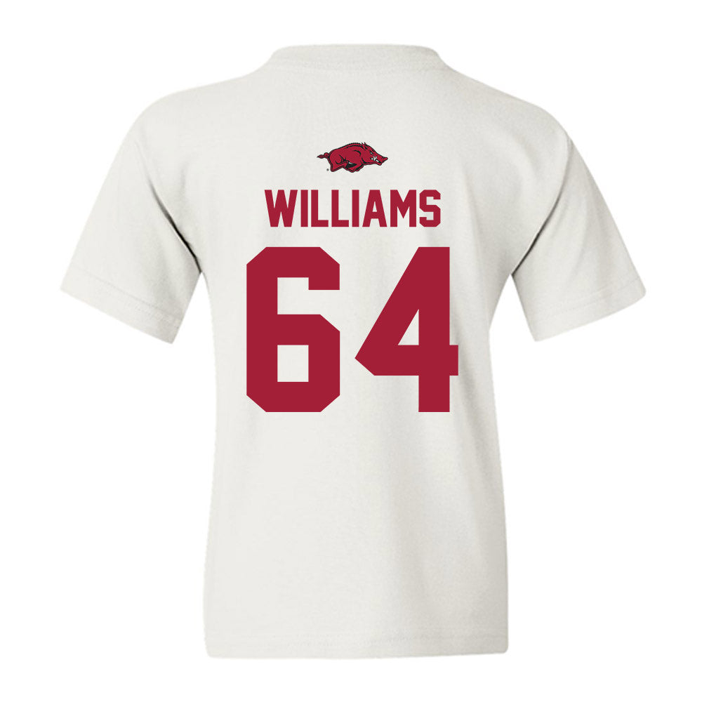 Arkansas - NCAA Football : Bryant Williams - Classic Shersey Youth T-Shirt-1