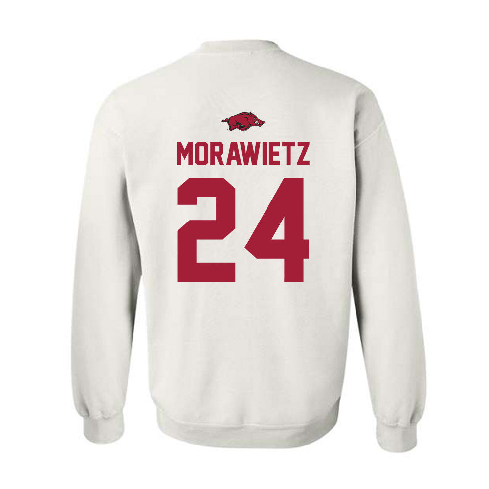 Arkansas - NCAA Women's Soccer : Kayla Morawietz - Classic Shersey Crewneck Sweatshirt-1