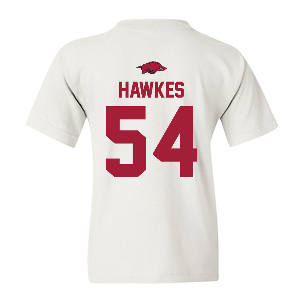 Arkansas - NCAA Football : Adam Hawkes - Classic Shersey Youth T-Shirt-1