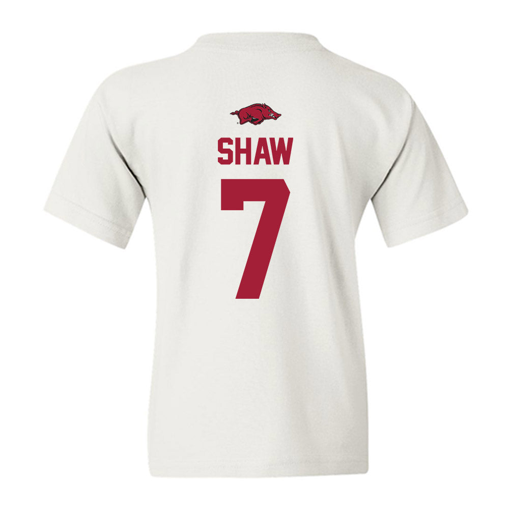 Arkansas - NCAA Football : Bradley Shaw - Classic Shersey Youth T-Shirt-1