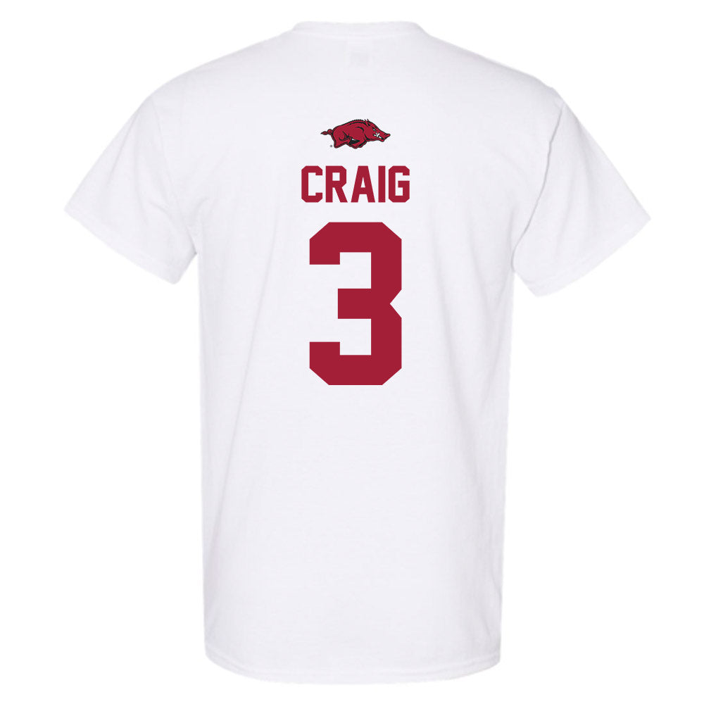 Arkansas - NCAA Women's Soccer : Nuria Craig - Classic Shersey T-Shirt-1