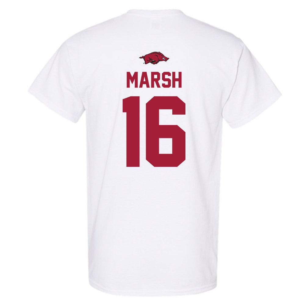 Arkansas - NCAA Football : Kourtlan Marsh - Classic Shersey T-Shirt-1