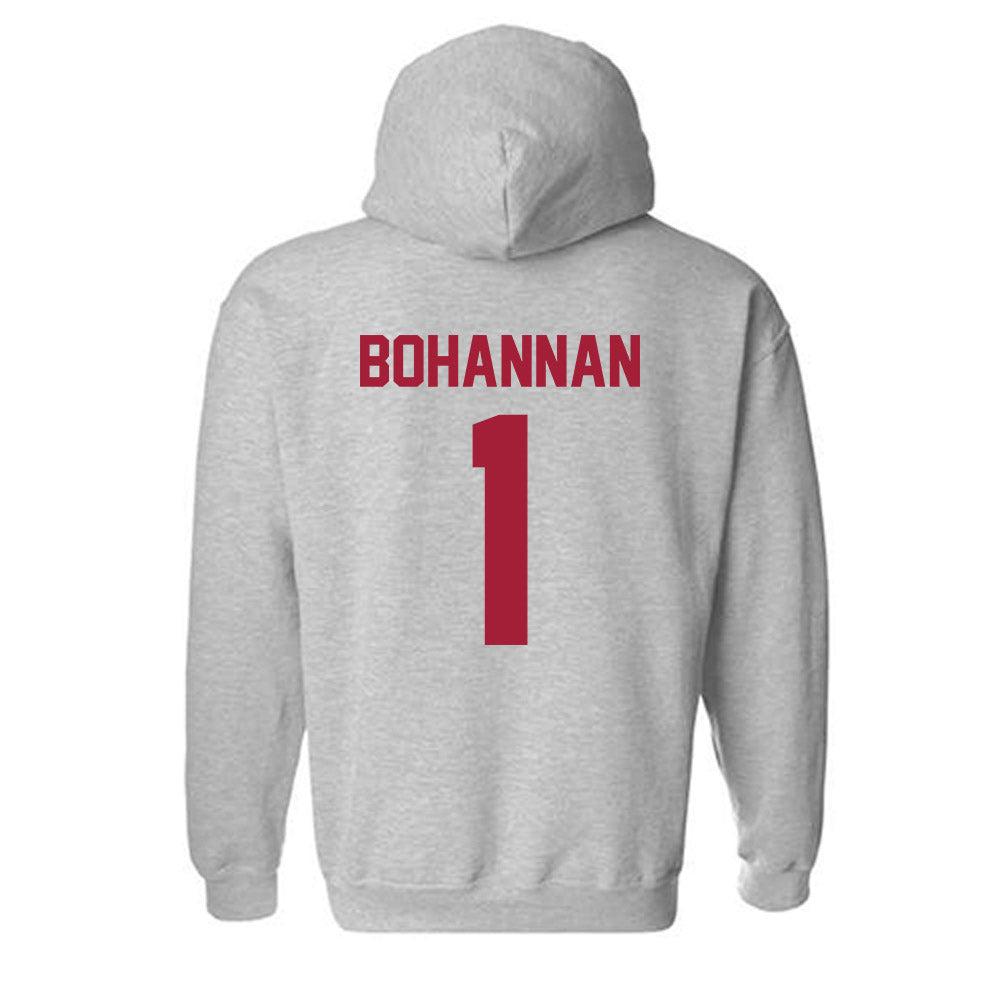 Arkansas - NCAA Women's Volleyball : Laci Bohannan - Hooded Sweatshirt-1