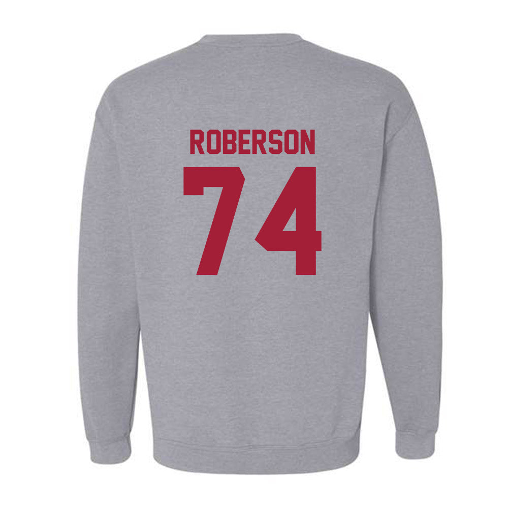 Arkansas - NCAA Football : Terence Roberson - Crewneck Sweatshirt-1