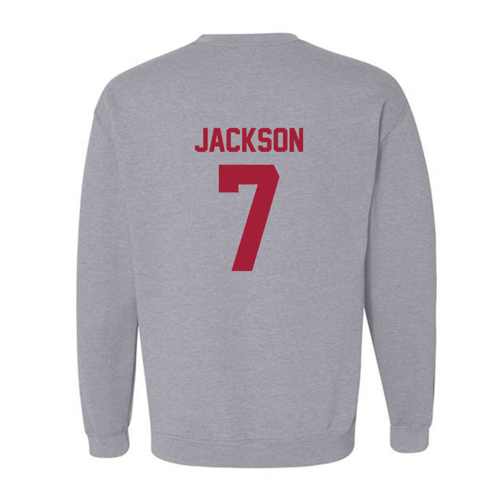 Arkansas - NCAA Football : KJ Jackson - Crewneck Sweatshirt-1