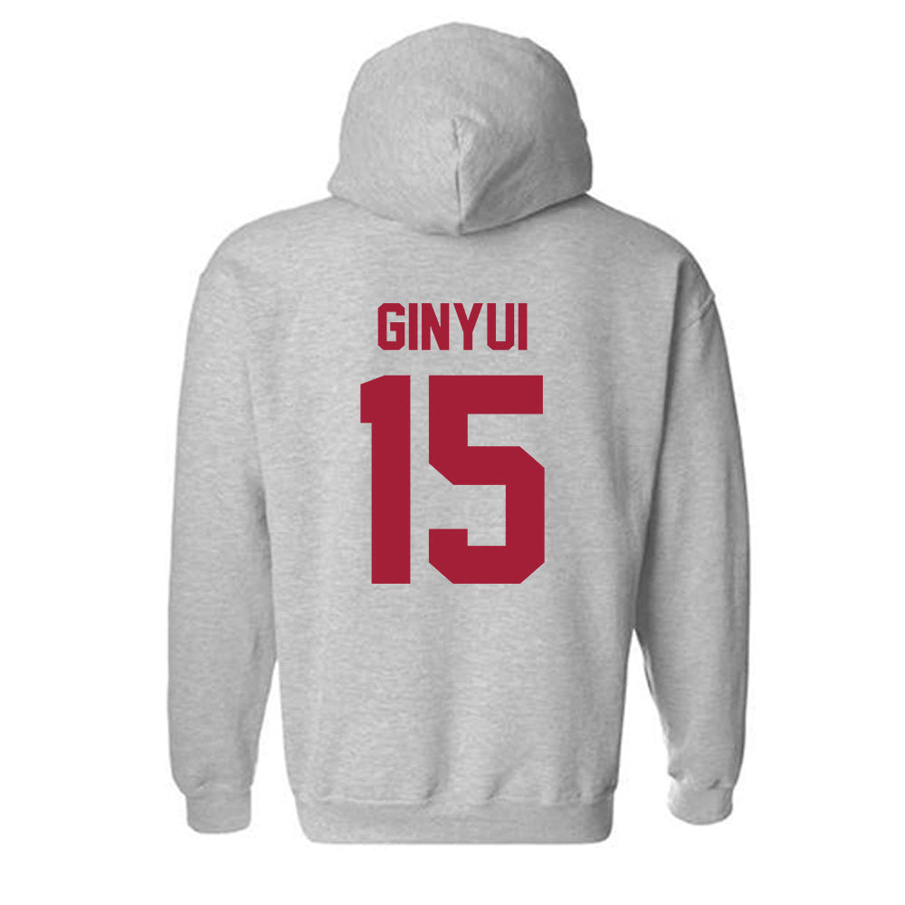 Arkansas - NCAA Football : Nsongbeh Ginyui - Hooded Sweatshirt-1