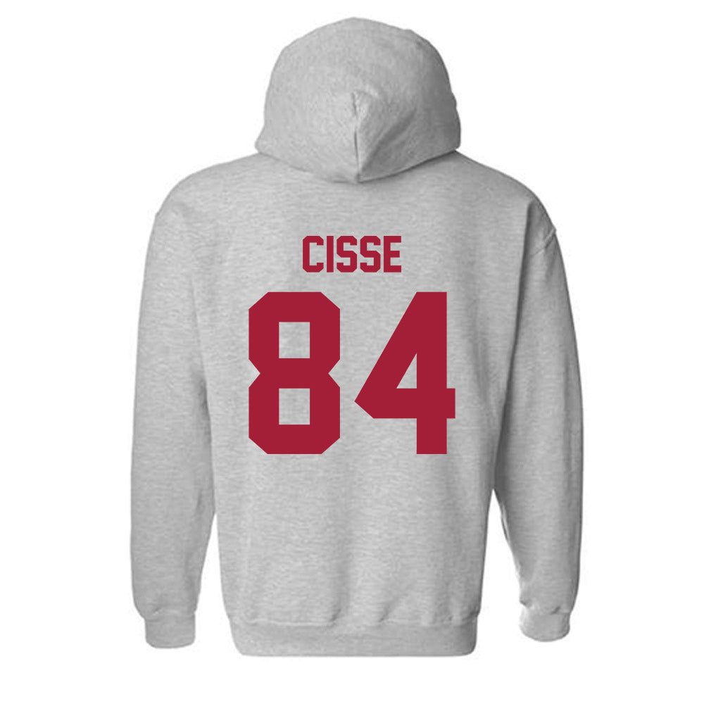 Arkansas - NCAA Football : Ismael Cisse - Hooded Sweatshirt-1