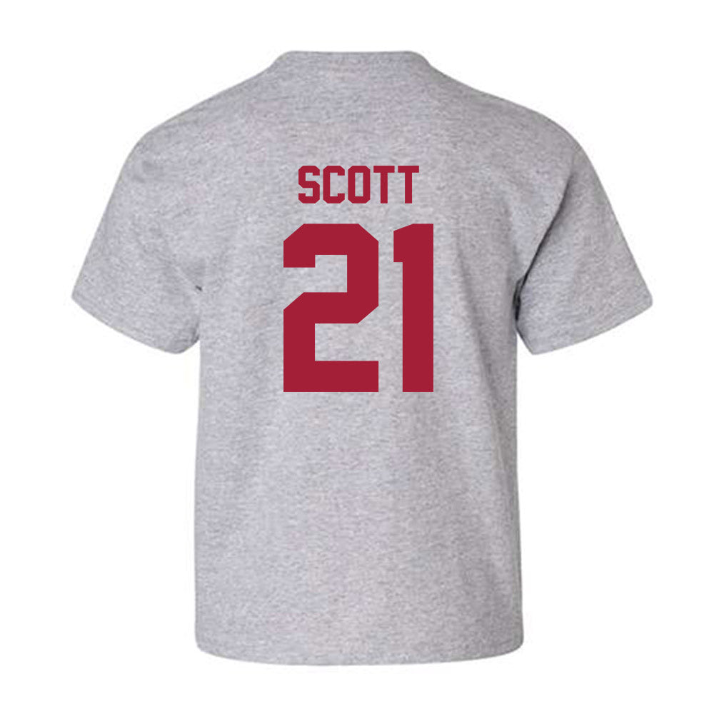 Arkansas - NCAA Football : Tyler Scott - Youth T-Shirt-1