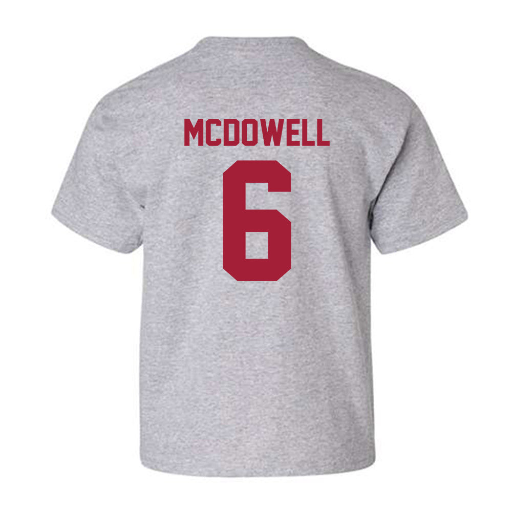 Arkansas - NCAA Softball : Ella McDowell - Youth T-Shirt-1