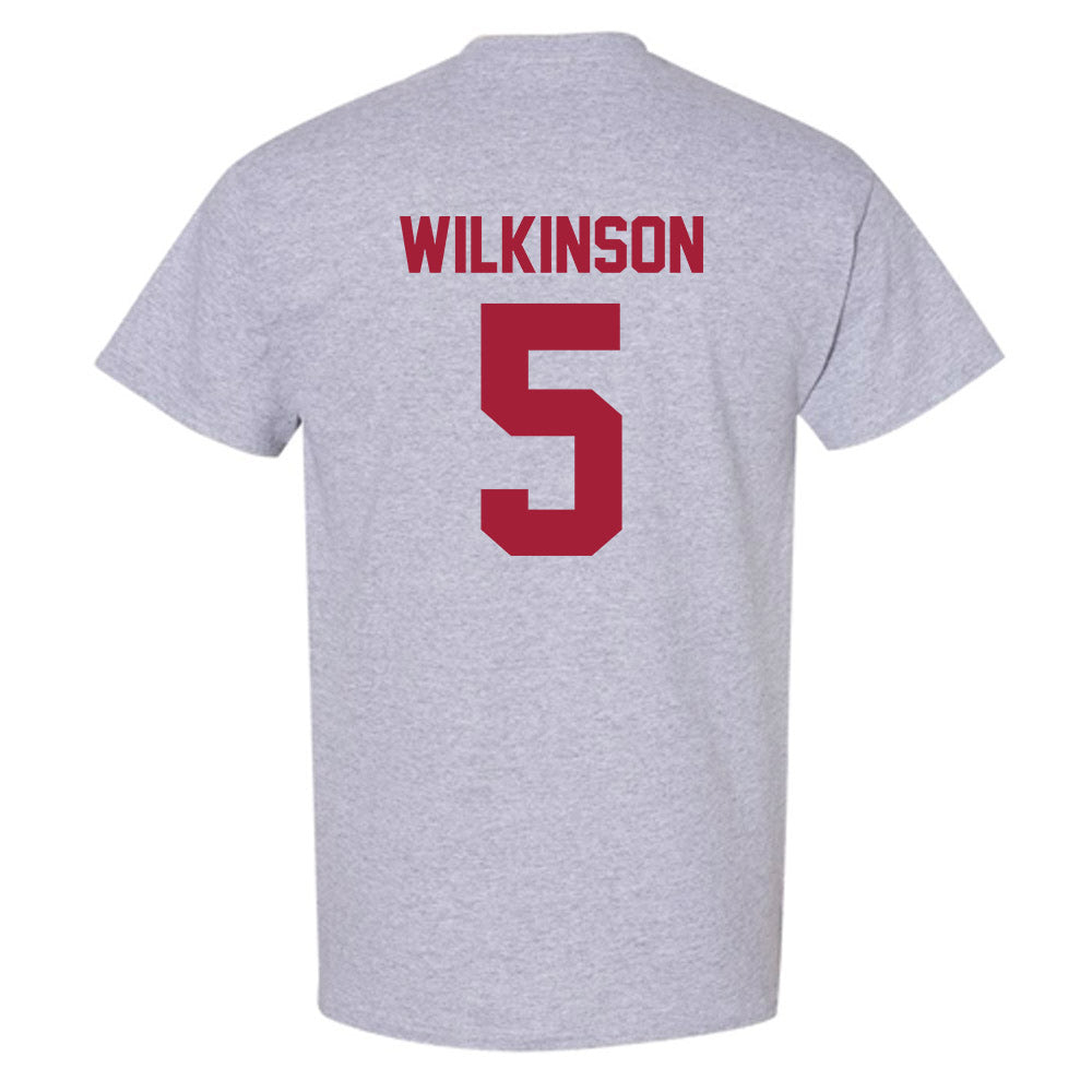 Arkansas - NCAA Men's Basketball : Jeremiah Wilkinson - T-Shirt-1