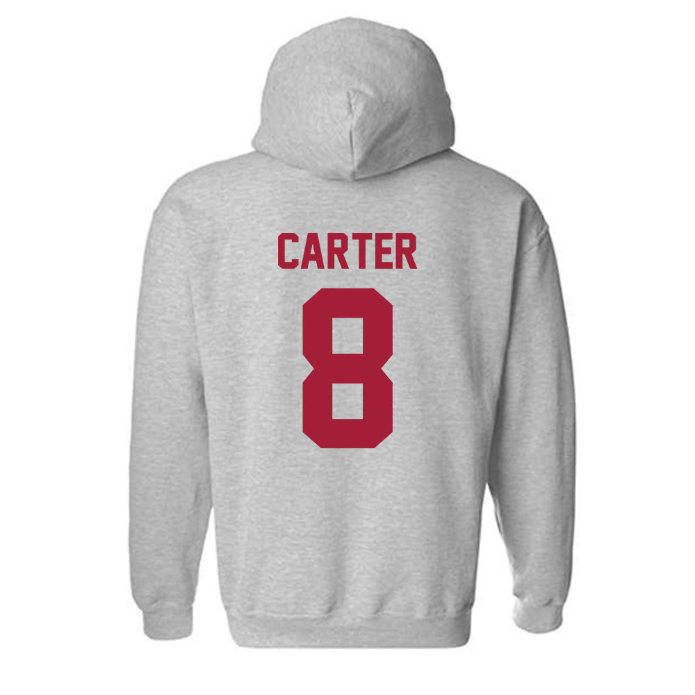 Arkansas - NCAA Women's Soccer : Kate Carter - Hooded Sweatshirt
