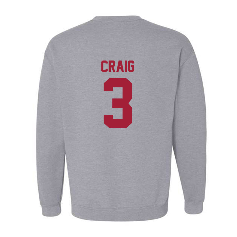 Arkansas - NCAA Women's Soccer : Nuria Craig - Crewneck Sweatshirt-1