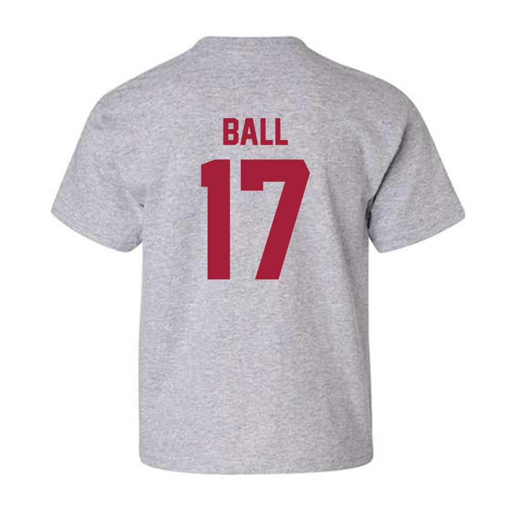 Arkansas - NCAA Women's Soccer : Kennedy Ball - Youth T-Shirt-1